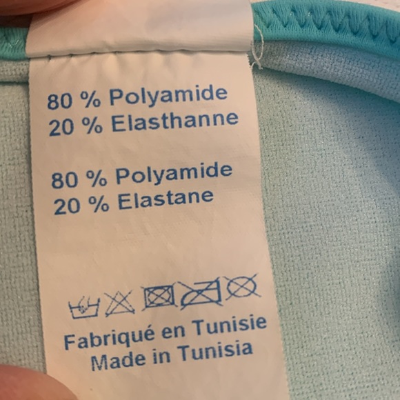 Pate De Sable Turquoise Bikini. Size 4. - Picture 5 of 13